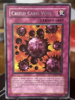 Yu-Gi-Oh - Crush Card Virus - TU01-EN006 - Rare (NM) - Image 1
