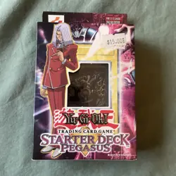 Yu-Gi-Oh! Starter Deck Pegasus English Edition Sealed 1996 Konami Square 53334303132 - Image 1