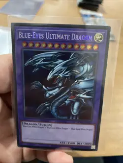 Blue-Eyes Ultimate Dragon LCKC-EN057 Unlimited Secret Rare NM! +Bonus FREESHIP! - Image 2