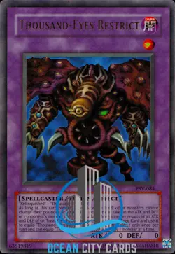 Yugioh Thousand-Eyes Restrict PSV-084 Ultra Rare MP/LP - Image 1