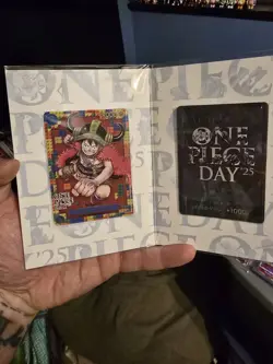 One Piece Monkey D Luffy Day 2025 Promo Card - Image 1