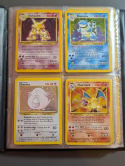 Complete Pokemon Card Base Set 102/102 WOTC 1999 In great original folder! - Image 1