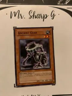 ANCIENT GEAR - 1st EDITION SD10-EN016 ENGLISH Yu-Gi-Oh! CARD COMMON KONAMI - Image 3