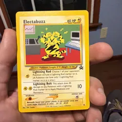 Electabuzz #46 WotC Black Star Promo 2000 English Pokemon Card - Image 1