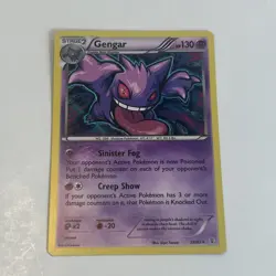 Pokemon Gengar TCG Holo Rare Card 35/83 Generations LP - Image 1