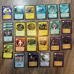 Magi Nation TCG CCG Rare Card Lot! 24 Rare Cards! - Image 1