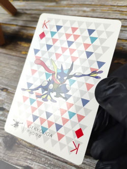 Greninja - 2013 Yveltal Pokemon Y Poker Deck - Pokemon XY Playing Card - Image 3