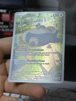 #3 Snorlax 051 Black Star Promo 2023 SVP 151 ETB Holo Rare IR Pokemon Card TCG - Image 4