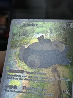 #3 Snorlax 051 Black Star Promo 2023 SVP 151 ETB Holo Rare IR Pokemon Card TCG - Image 5