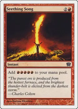Seething Song 9th Edition Magic The Gathering MTG Card - Image 1