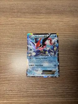 Pokemon TCG Ash-Greninja EX XY Black Star Promo XY133 Holo Card - 2016 MP - Image 1