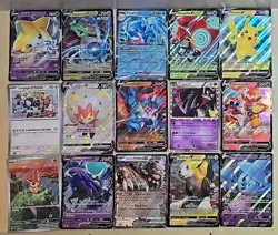 15 Different Pokemon Jumbo Promo Card Oversized 5"x7" Lot Basic, Stage 1, Stage2 - Image 1