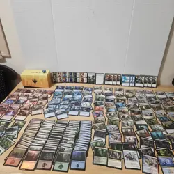 Lot 250 Magic The Gathering MTG lot Cards Trading Card - Image 1