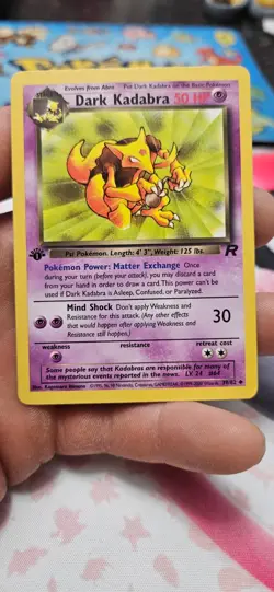 Pokemon 1st Edition team rocket complete your set pick your card LP/NM - Image 5