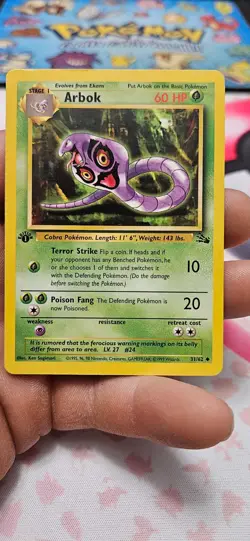 1999 WOTC Pokemon 1st Edition Fossil /62 PICK YOUR CARD BUILD YOUR SET LP/NM - Image 2