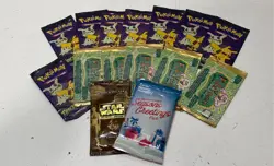 Mixed Miscellaneous Trading Card Booster Pack Bundle (Set Of 15) - Image 1