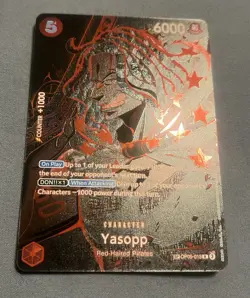 Yasopp OP09-013 SP R Legacy of the Master ONE PIECE Card English NM - Image 3