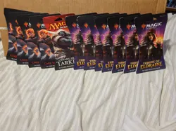 MTG Magic 12x Hanger Booster Pack Lot 4x Core 2020, 7x Throne Eldraine, 1x Khans - Image 1
