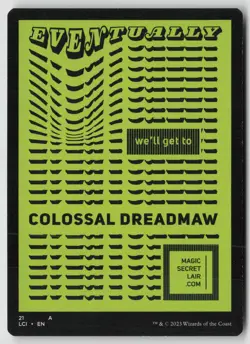 Dinosaur Token () T The Lost Caverns of Ixalan 10 NM - Image 2