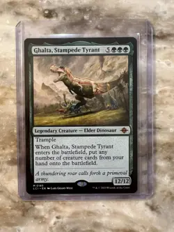 Ghalta, Stampede Tyrant the Lost Caverns of Ixalan MTG NM+ - Image 1