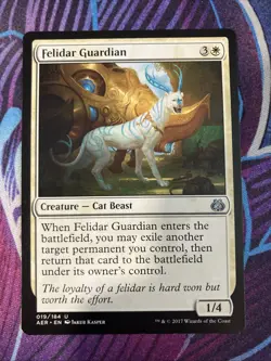 Felidar Guardian (LP) Aether Revolt - MTG - Image 1