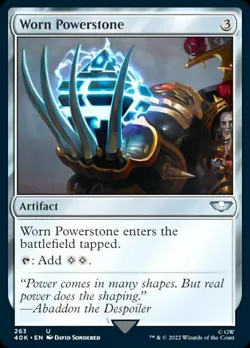 Mint/Near-Mint, English - 1 x MTG Worn Powerstone - Surge Foil Commander: Univer - Image 1