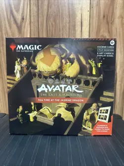 MTG Avatar The Last Airbender Scene Box Tea Time At The Janine DragonIN HAND U$A - Image 1