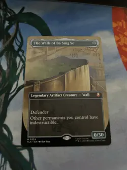 1x The Walls of Ba Sing Se MTG Avatar: The Last Airbender Borderless Nonfoil NM - Image 1