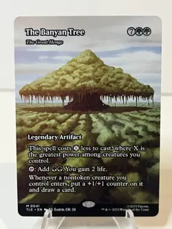 Magic The Gathering ATLA Eternal-legal The Banyan Tree-The Great Henge NM - Image 1