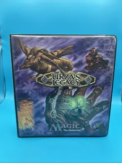 Urza's Legacy Vintage Binder Magic the Gathering W Set List Sheets Checklist - Image 1