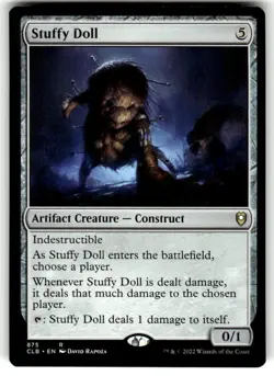 Stuffy Doll Commander Legends: Battle for Baldur's Gate Regular MTG - Image 1