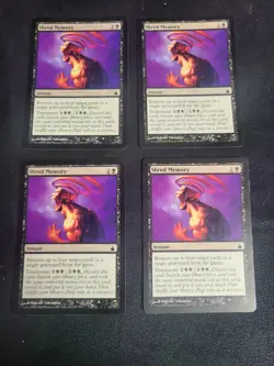 Magic the Gathering MTG Ravnica SHRED MEMORY x4 - Image 1