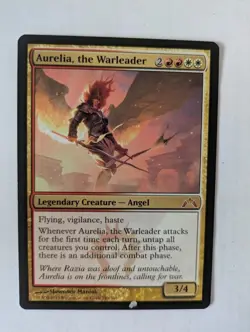 Aurelia, the Warleader Gatecrash MTG NM Free shipping with tracking - Image 1