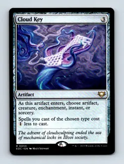 #54 2025 Edge of Eternities Commander Cloud Key Rare - Image 1