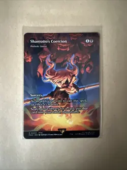 MTG Shantotto’s Coercion - Diabolic Intent FCA 0034 R NM Regular Showcase - Image 1