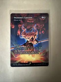 MTG Shantotto’s Coercion - Diabolic Intent FCA 0034 R NM Regular Showcase - Image 2