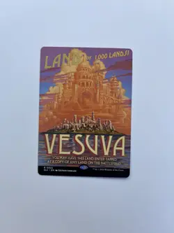 Vesuva Secret Lair Encyclopedia Magic The Gathering MTG - Image 1