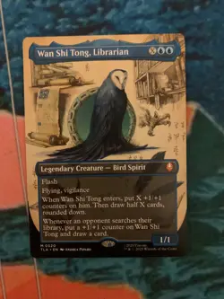Wan Shi Tong, Librarian (Borderless) #320 NM MTG Avatar: The Last Airbender - Image 1
