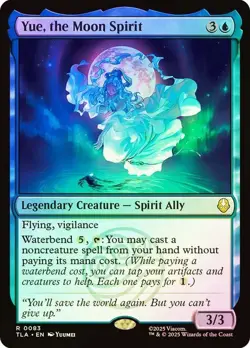 Yue, the Moon Spirit Foil Avatar: The Last Airbender NM MTG - Image 1