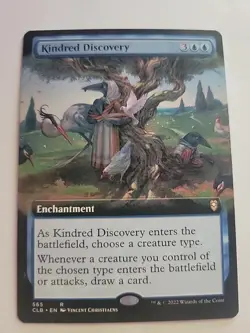 Kindred Discovery (Extended Art) Commander Legends: Battle for Baldur's Gate... - Image 1