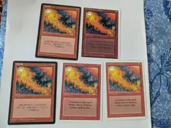 5 Red Elemental Blast MTG NM Free shipping with tracking - Image 1