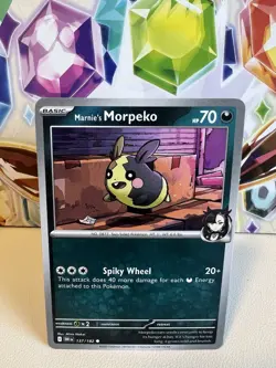 Marnie’s Morpeko 137/182 Regular Common - Pokemon TCG Destined Rivals NM - Image 1