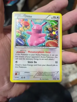 Ditto Pokemon Card XY Promo XY40 Holo - Image 2