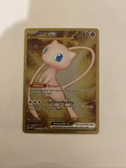 Mew ex 151 Gold Metal Promo Pokemon TCG 205/165 Ultra Rare Scarlet & Violet - Image 1