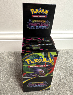 POKEMON TCG Phantasmal Flames Half Booster Box x1 (Total 18 Packs) UNSEALED ✅ - Image 1