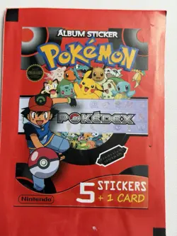 Pokemon 2022 Pokedex Vol 1 Sticker Pack New Sealed - Image 1