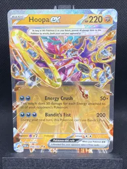 Hoopa ex 098/182 Paradox Rift Double Rare Holo Pokemon NM - Image 1