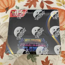 Pokemon TCG Phantasmal Flames Booster Box 🔥 Factory Sealed Pokemon Ships Now! - Image 1