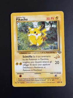 (2) CARTA POKEMON PIKACHU 60/64 "W" PROMO WIZARDS EDIZIONE ITALIANA - Image 1