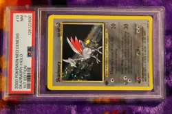 Pokemon TCG Skarmory 13/111 Neo Genesis Holo 1st Edition Vintage PSA Grade 7 - Image 2